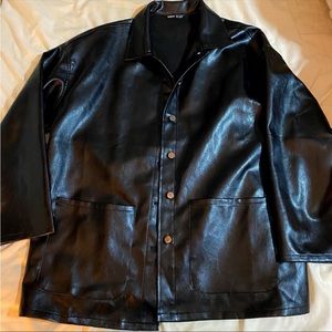 Faux Leather Jacket